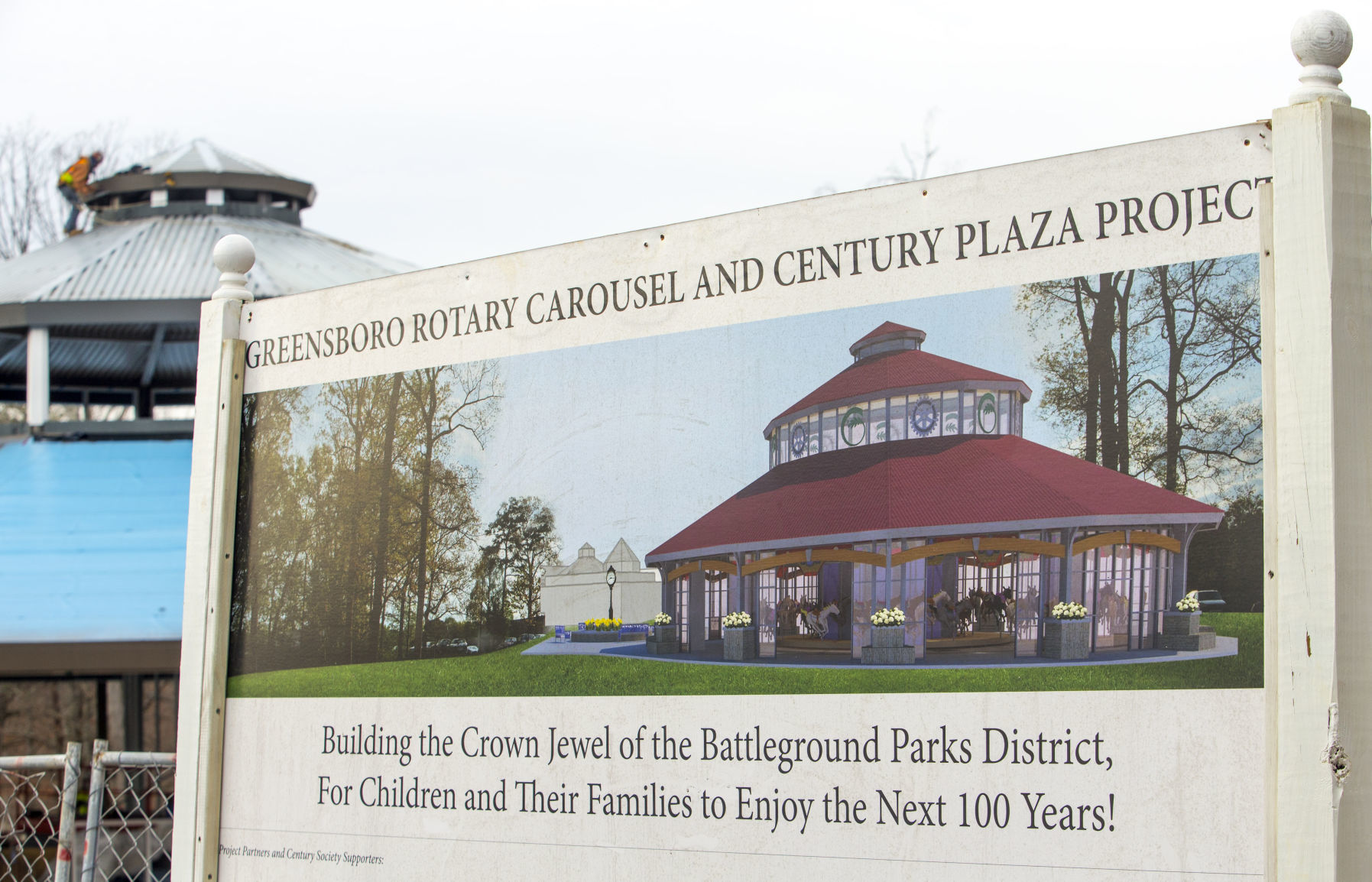 Carousel construction